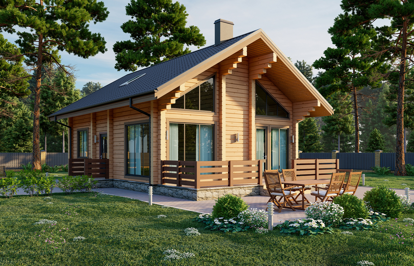 Дом из клееного бруса VZ-429